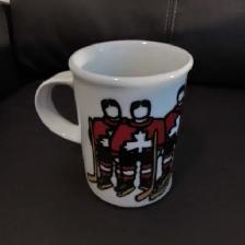 Rare.. Marc Tetro collectible ceramic Canada Hockey Mug