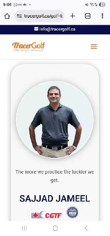 Golf Lesson indoor (Mississauga, Oakville , burlingtion )