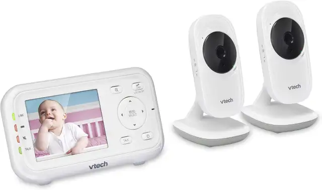 New Vtech 2.8" Baby Monitor and 2 Cameras For Sale