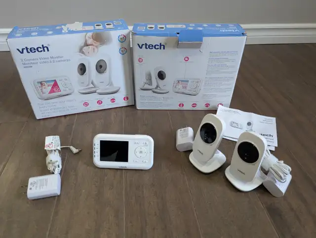 New Vtech 2.8" Baby Monitor and 2 Cameras For Sale - Photo 2