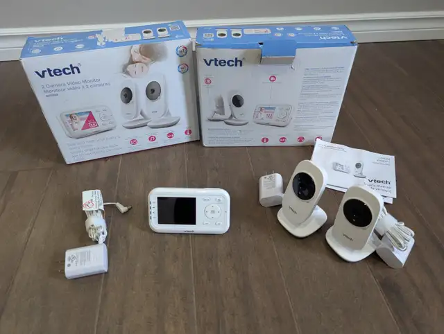 New Vtech 2.8" Baby Monitor and 2 Cameras For Sale - Photo 4