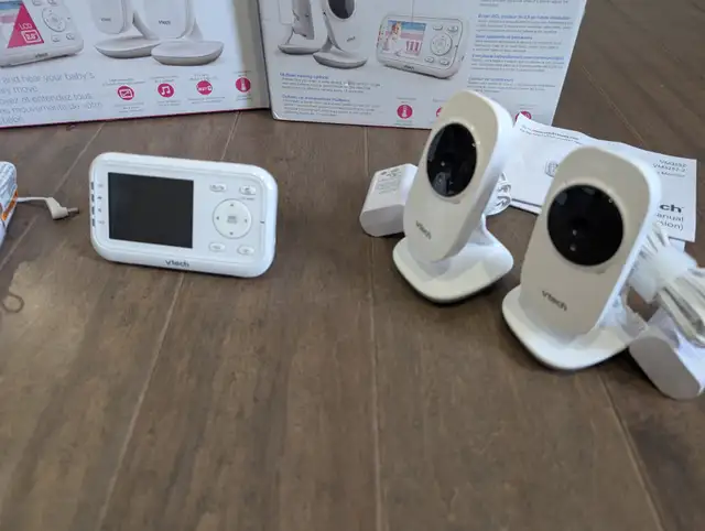 New Vtech 2.8" Baby Monitor and 2 Cameras For Sale - Photo 5