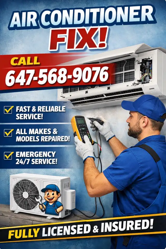 air conditioner repairs available