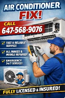 air conditioner repairs available