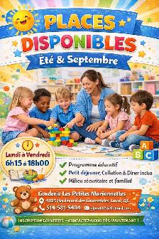 53.50$ Service de garde de jour et fin semaine - Photo 4