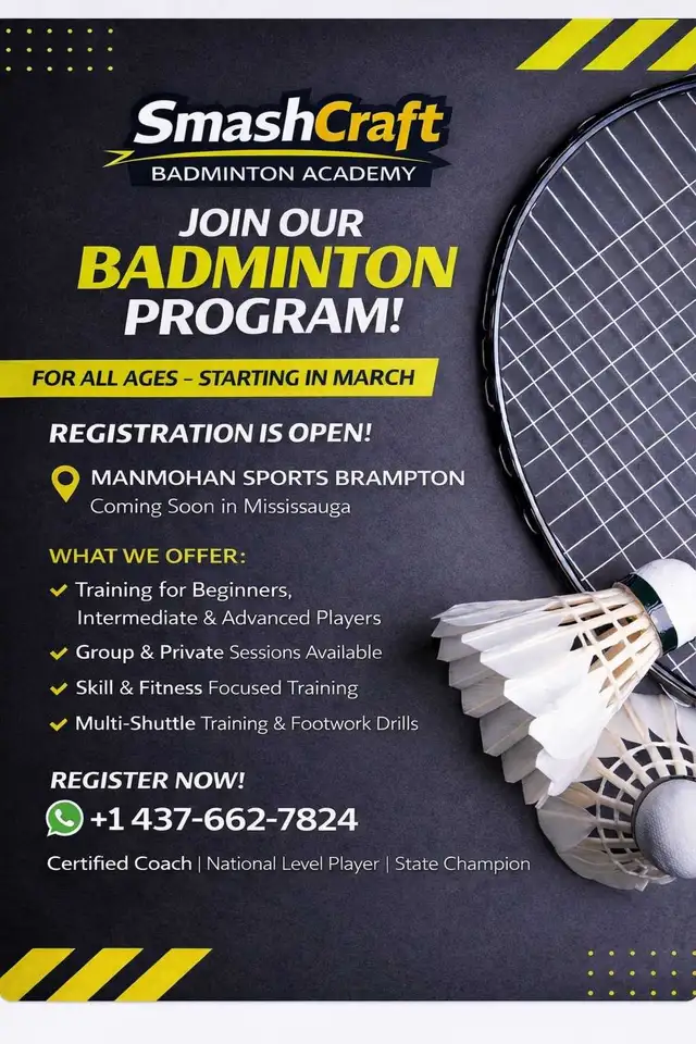 Badminton coaching for Kids and Adults | Beginners to Advanced