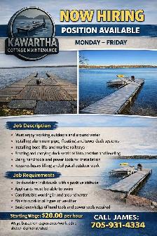 hiring for Seasonal position