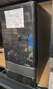 PC de bureau ASUS i3-9100F 3,6Ghz 8Go DDR4 SSD 512Go HDMI RX6400