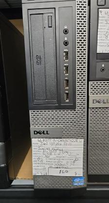 Dell Optiplex 9010 i5-3570 8Go Ram SSD 120Go HDD 500Go DVD Win11