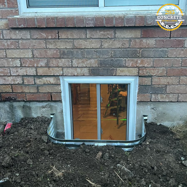BASEMENT ESCAPE LEGAL WINDOWS-CONCRETE-CUT-INSTALL 289.470.1337