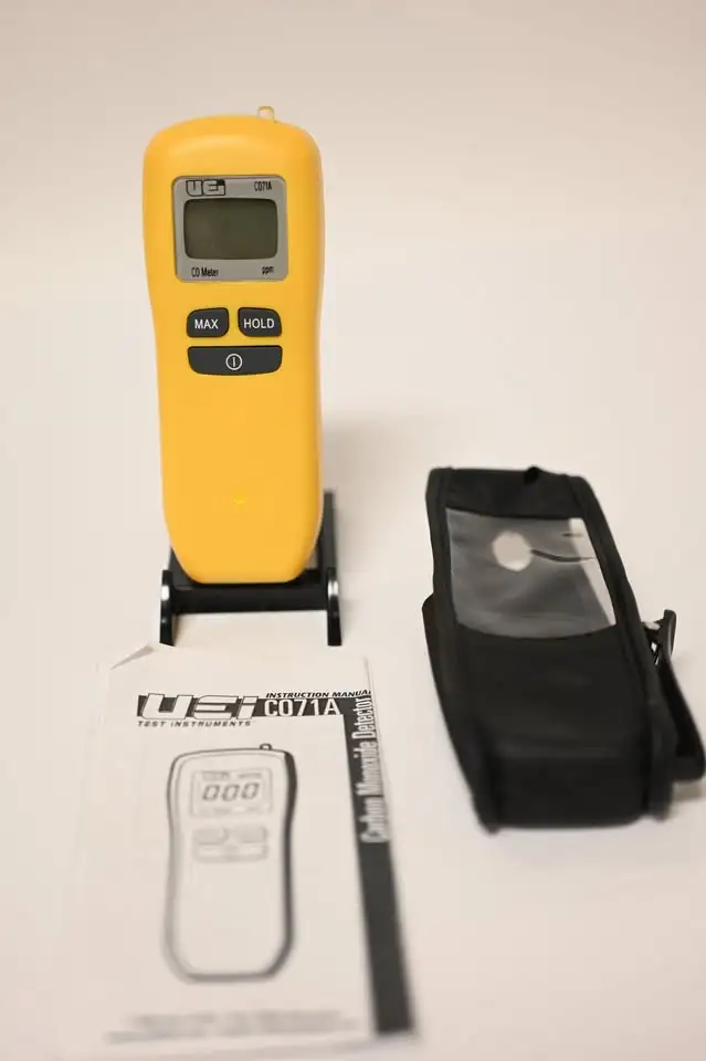 UEi Test Instruments CO71A Carbon Monoxide Detector Instructions - Photo 7