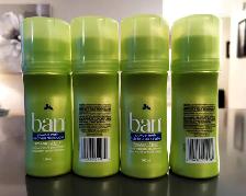 Brand new ban brand roll-on antiperspirant deodorant(100mlbottle