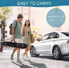 100" Portable Projector Screen with Stand - Photo 4