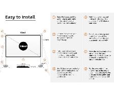 100" Portable Projector Screen with Stand - Photo 6