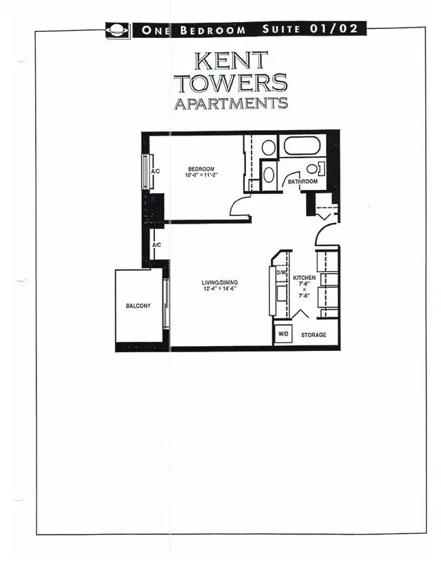 Kent/Laurier 1-Bed Reno'd Condo, A/C, Pkg Avail, Mar/Apr 2026 - Photo 10
