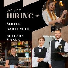Part Time Server & Bartender Jobs- Indian Resto(Evenings/Weeke