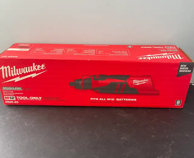MILWAUKEE M12 ROTARY TOOL BRUSHLESS 2525-20