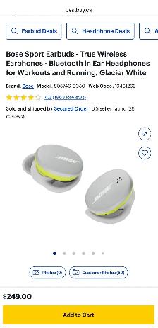 Bose Sport Earbuds – True Wireless Workout Headphones - Photo 10