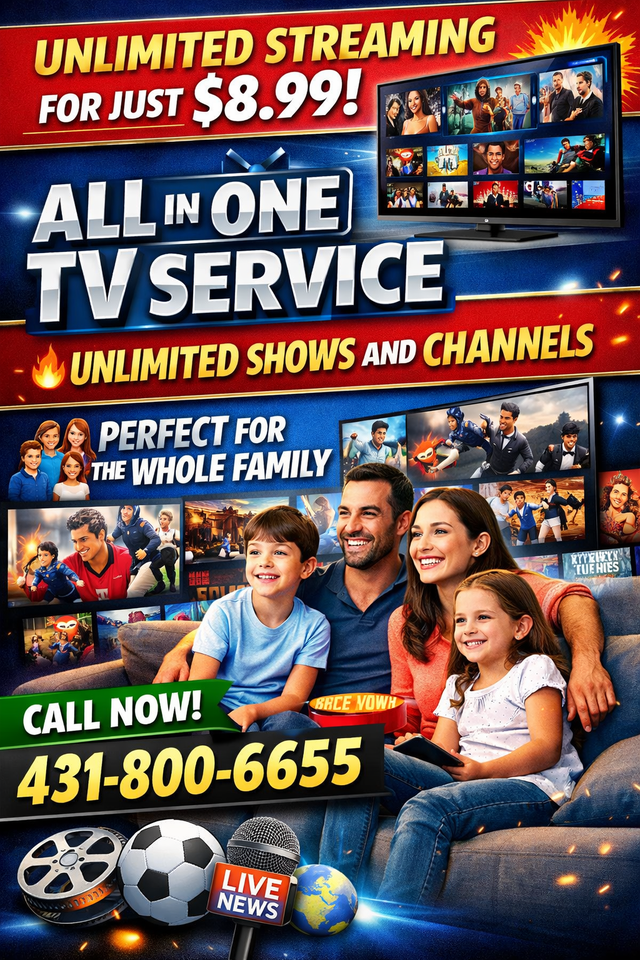 All-In-One TV Entertainment Service – Best Price
