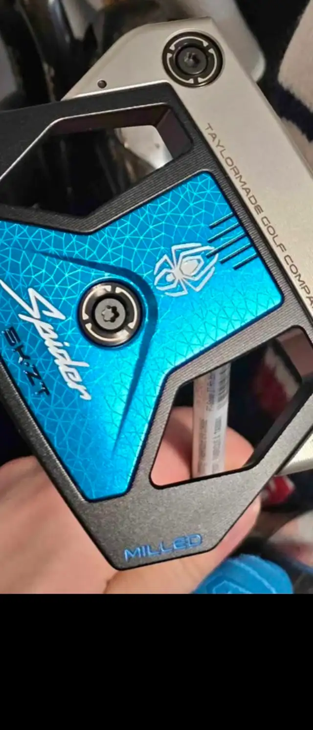 Like new but used taylormade spider 5k ZT 35 inch putter!