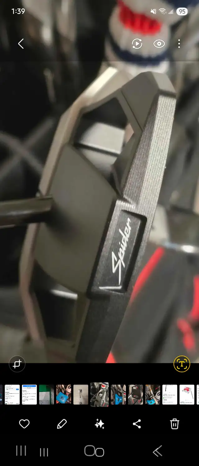 Like new but used taylormade spider 5k ZT 35 inch putter! - Photo 5