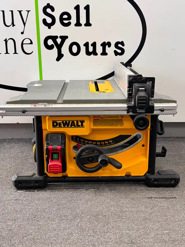 DEWALT DWE7485 15 Amp Compact Jobsite Table Saw, 8-1/4-in