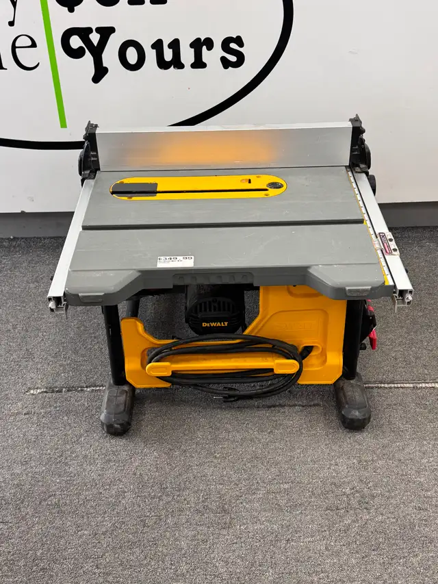 DEWALT DWE7485 15 Amp Compact Jobsite Table Saw, 8-1/4-in - Photo 2