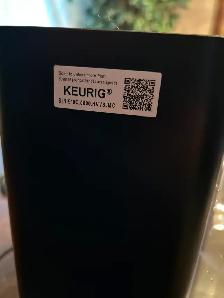 ONE GOOD WORKING KURUIG COFFEE MACHINEAS PICTURED - Photo 4