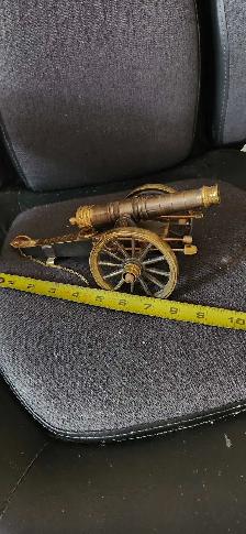 brass mechanical cannon - Photo 3