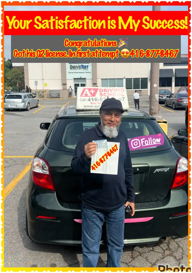 driving lesson, driving instructor, driving school. 416-877-8467 - Photo 2