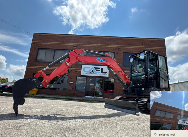 NEW CAEL Diesel Excavators 3.5T & 4T Kubota Engine certified war - Photo 2