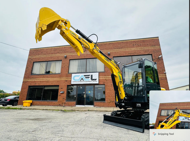 NEW CAEL Diesel Excavators 3.5T & 4T Kubota Engine certified war - Photo 4