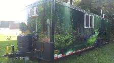 24' Tiny Home TRAILER OffGrid INSULATED Woodstove Propane Solar
