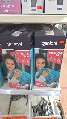 GENIANI XL SIZE HEATING PAD ULTRA SOFT MICROPLUSH