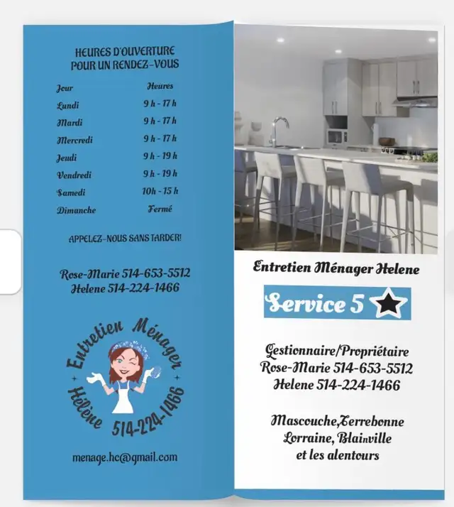 service d’entretien Ménager résidentiel et commercial