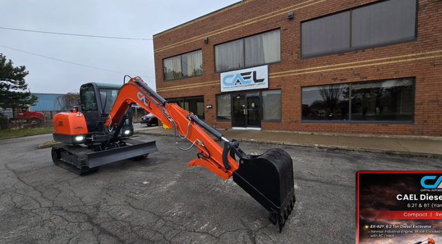 CAEL Diesel Excavators — 6.2T & 8T (Yanmar Engine Series)CAEL m - Photo 3