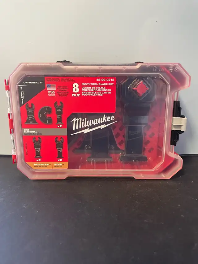 MILWAUKEE MULTI-TOOL BLADE SET 48-90-9212