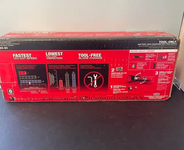 MILWAUKEE OSCILLATING MULTI-TOOL 2526-20 - Photo 2