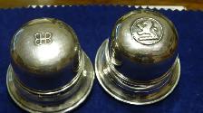 Birks Sterling ( 1 ) boitier pour bague et ( 1 ) Regency Plaqué