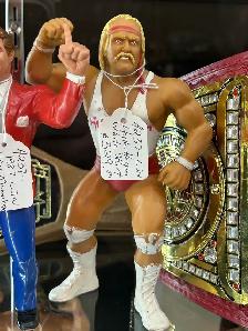 Hulk Hogan LJN White Shirt 1989 WWF WWE Rare Showcase 354