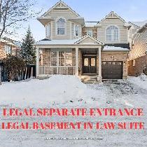 4 1BR/4WR/2 STOREY DETACHED HOME/COATES - HALTON/MILTON