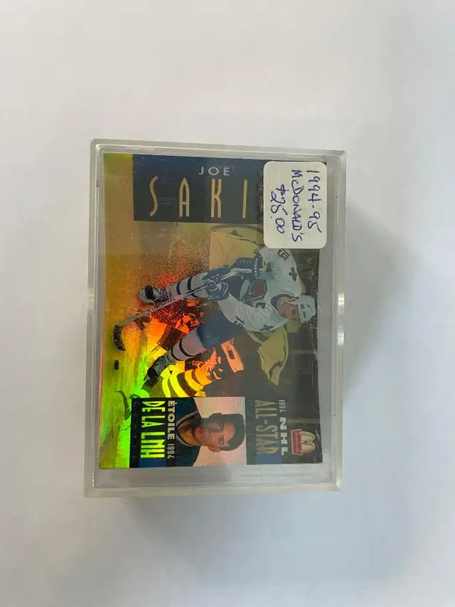 1994-95 McDonald's Upper Deck Complete Set (Cards #1-40)