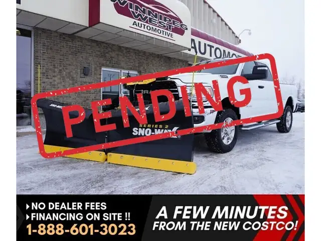 2023 Dodge Ram 2500 BIG HORN, BUCKETS & CONSOLE W/NEW SNOW-WAY P