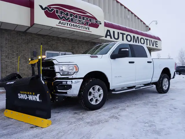 2023 Dodge Ram 2500 BIG HORN, BUCKETS & CONSOLE W/NEW SNOW-WAY P - Photo 5