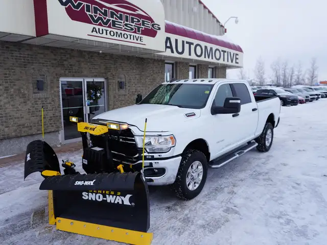 2023 Dodge Ram 2500 BIG HORN, BUCKETS & CONSOLE W/NEW SNOW-WAY P - Photo 7