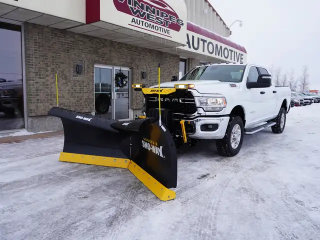 2023 Dodge Ram 2500 BIG HORN, BUCKETS & CONSOLE W/NEW SNOW-WAY P - Photo 24