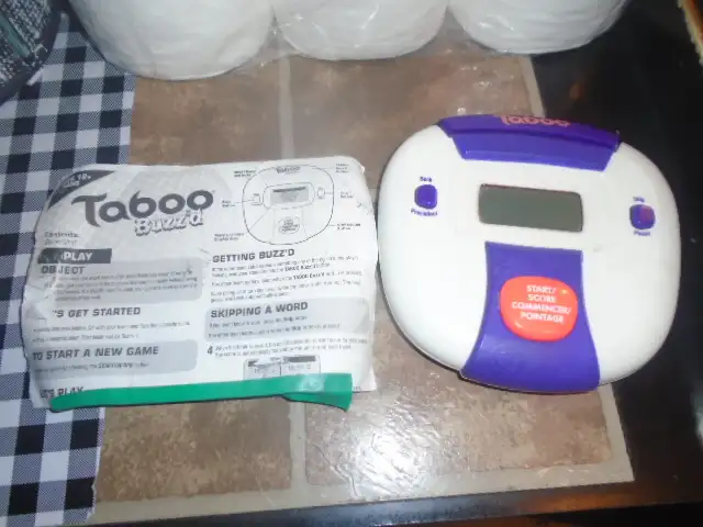 Handheld Electronic Taboo Buzz'd