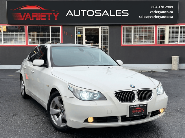 2006 BMW 5-Series 4dr Sdn RWD 525I-LUXURY PRRFORMANCE, FREE 10,0