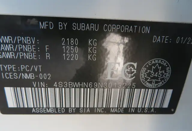 2022 Subaru Legacy Limited GT CVT - Photo 29
