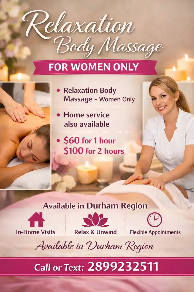 Relaxing Full Body Massage - Affordable